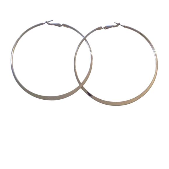 Streetwear Hoop Earrings Pierced Classic Versatile Festival Date Girls Night - Picture 1 of 5